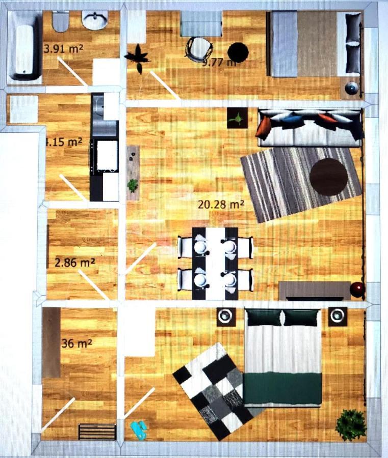 J & K Apartments Кельхайм Экстерьер фото